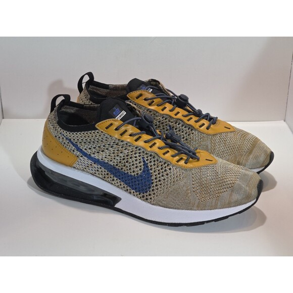 2022 Nike Air Max Flyknit Racer Elemental Gold FD2764-700 Mens 10.5 Trainers main image 4